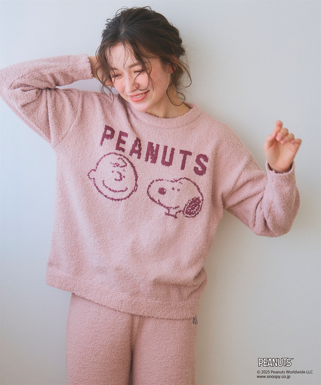 chara station 【PEANUTS/ピーナッツ】SNOOPYもこもこルームウェアトップス（上下別売り）_sub_18