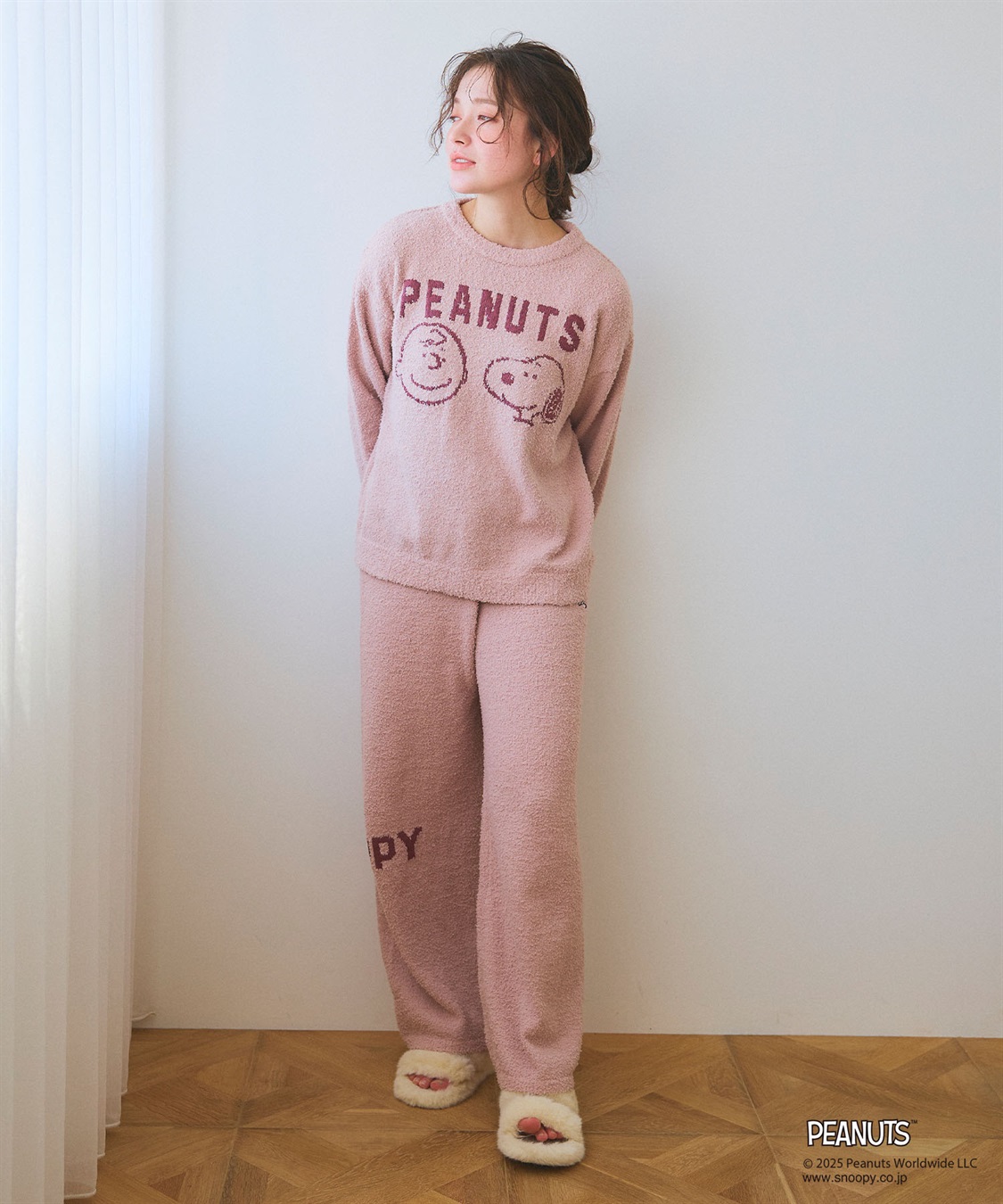 chara station 【PEANUTS/ピーナッツ】SNOOPYもこもこルームウェアトップス（上下別売り）_sub_22