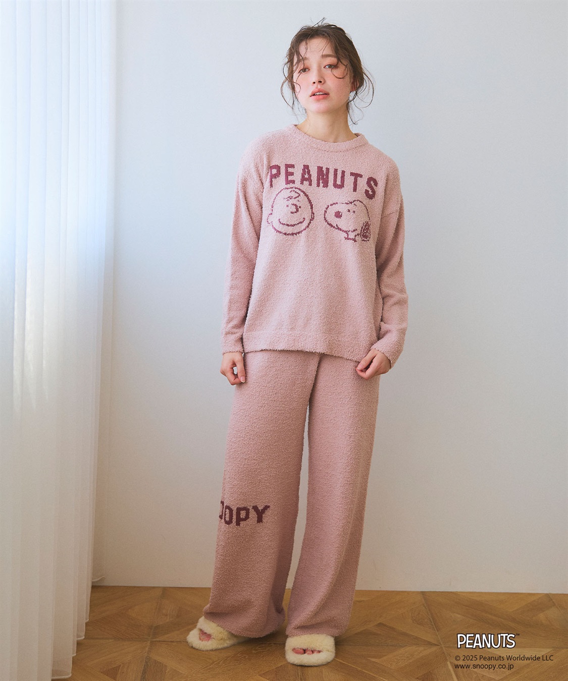 chara station 【PEANUTS/ピーナッツ】SNOOPYもこもこルームウェアトップス（上下別売り）_sub_24