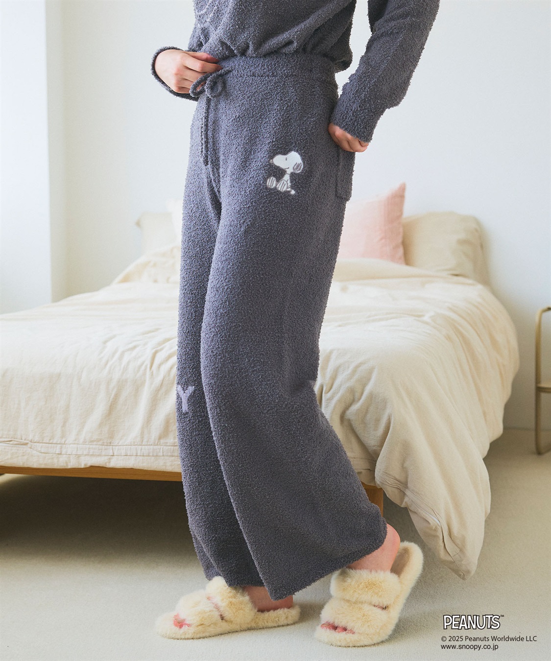 chara station 【PEANUTS/ピーナッツ】SNOOPYもこもこルームウェアロングパンツ（上下別売り）_sub_20