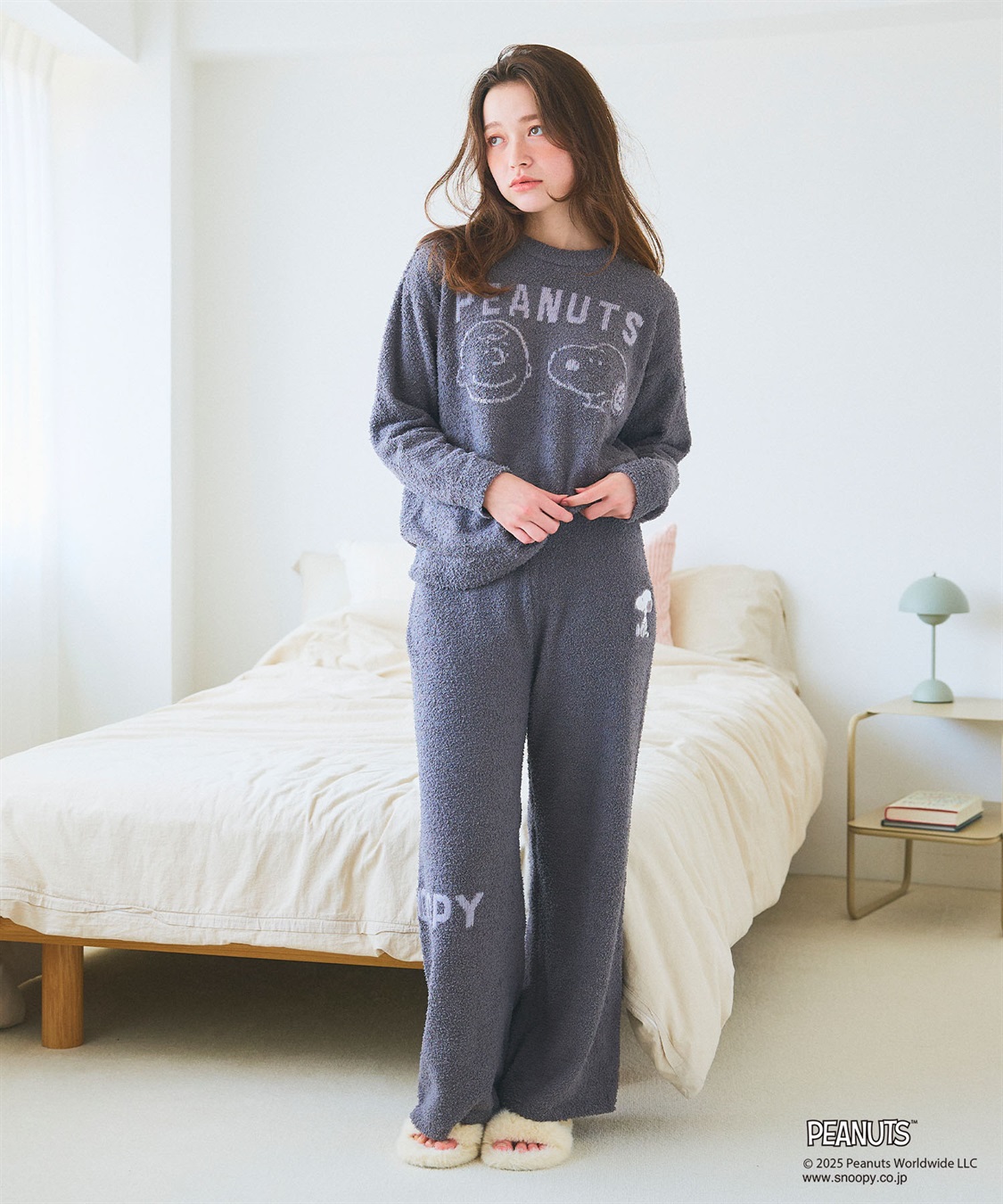 chara station 【PEANUTS/ピーナッツ】SNOOPYもこもこルームウェアロングパンツ（上下別売り）_sub_21