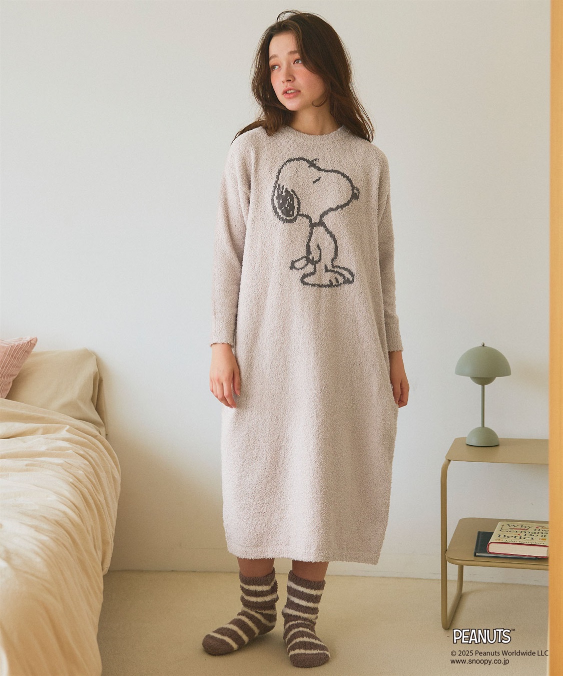 chara station 【PEANUTS/ピーナッツ】SNOOPYもこもこルームウェアワンピース（上下別売り_sub_3