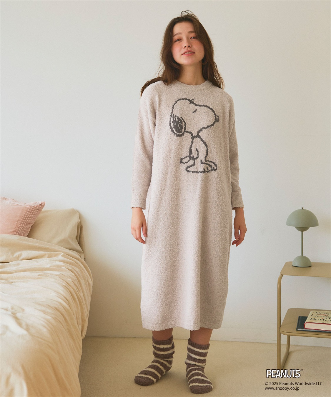 chara station 【PEANUTS/ピーナッツ】SNOOPYもこもこルームウェアワンピース（上下別売り_sub_4