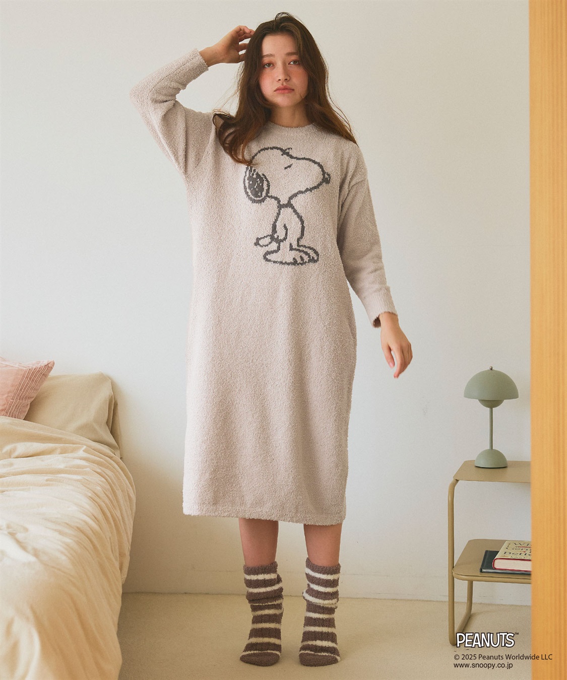 chara station 【PEANUTS/ピーナッツ】SNOOPYもこもこルームウェアワンピース（上下別売り_sub_13