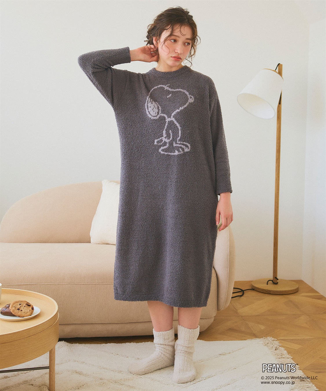 chara station 【PEANUTS/ピーナッツ】SNOOPYもこもこルームウェアワンピース（上下別売り_sub_17