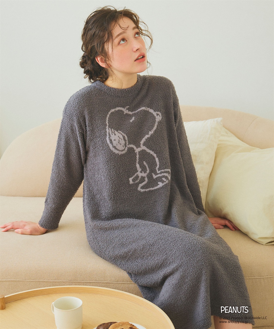 chara station 【PEANUTS/ピーナッツ】SNOOPYもこもこルームウェアワンピース（上下別売り_sub_21