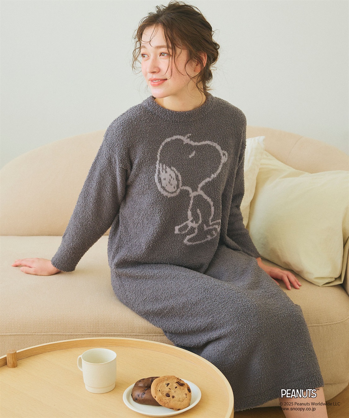 chara station 【PEANUTS/ピーナッツ】SNOOPYもこもこルームウェアワンピース（上下別売り_sub_22