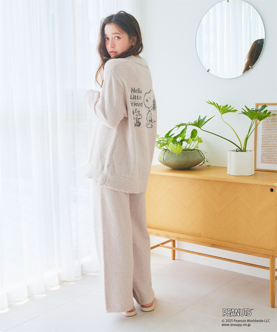 chara station 【PEANUTS/ピーナッツ】SNOOPY/スヌーピーもこもこルームウェアカーディガン（上下別売り）_sub_9
