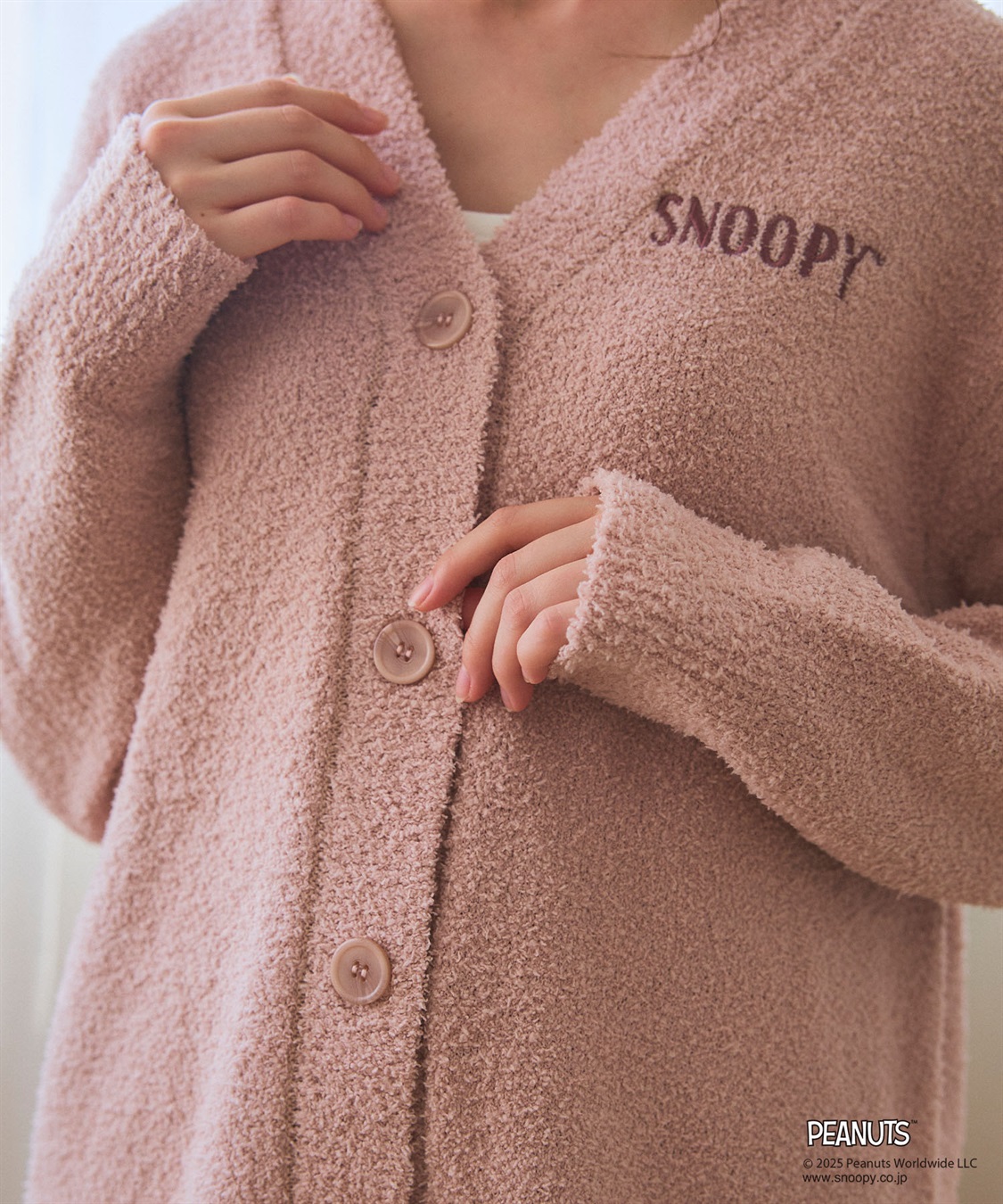 chara station 【PEANUTS/ピーナッツ】SNOOPY/スヌーピーもこもこルームウェアカーディガン（上下別売り）_sub_20