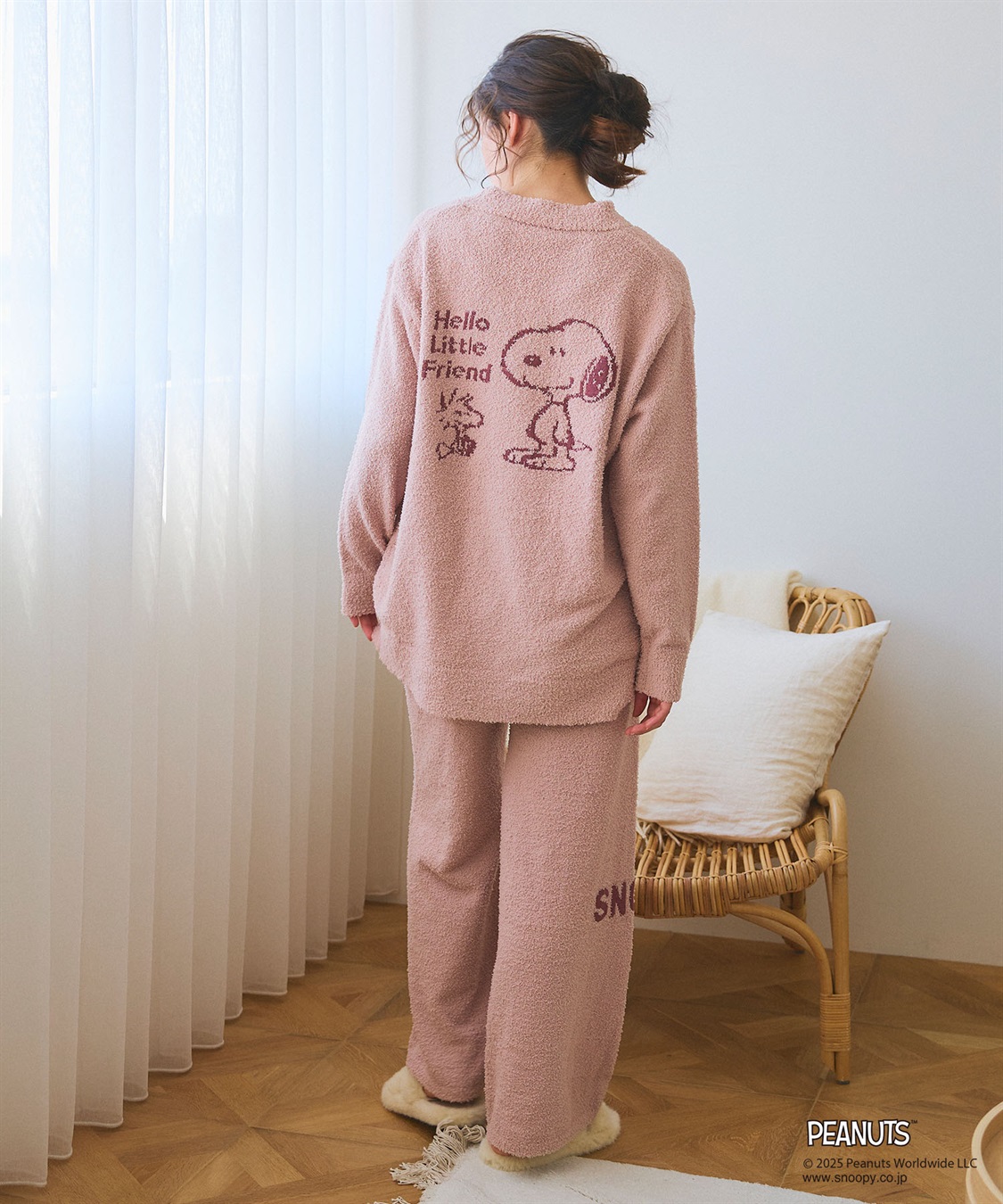 chara station 【PEANUTS/ピーナッツ】SNOOPY/スヌーピーもこもこルームウェアカーディガン（上下別売り）_sub_22