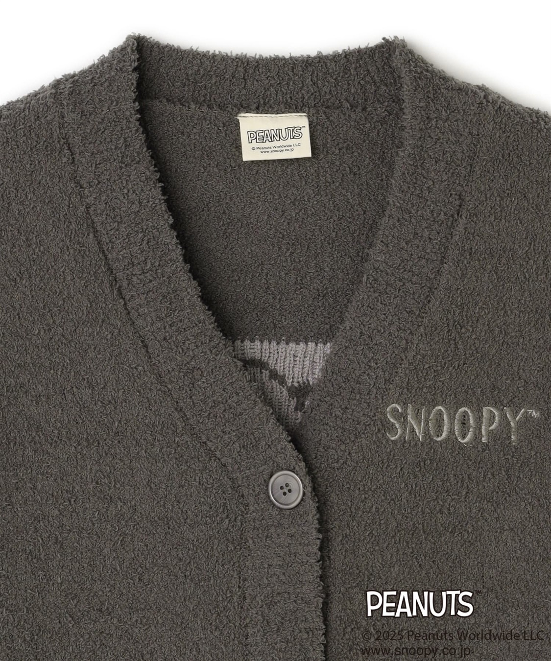 chara station 【PEANUTS/ピーナッツ】SNOOPY/スヌーピーもこもこルームウェアカーディガン（上下別売り）_sub_25