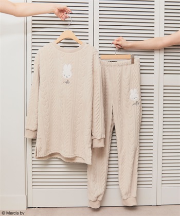 Life Style by cross marche 【miffy/ミッフィー】もこもこケーブルデザインフリースルームウェアパンツ《上下別売り》_subthumb_19