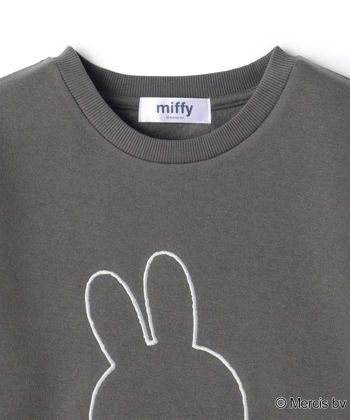 chara station 【miffy/ミッフィー】スリープ刺繍デザイン裏起毛プルオーバー（別注）_sub_25
