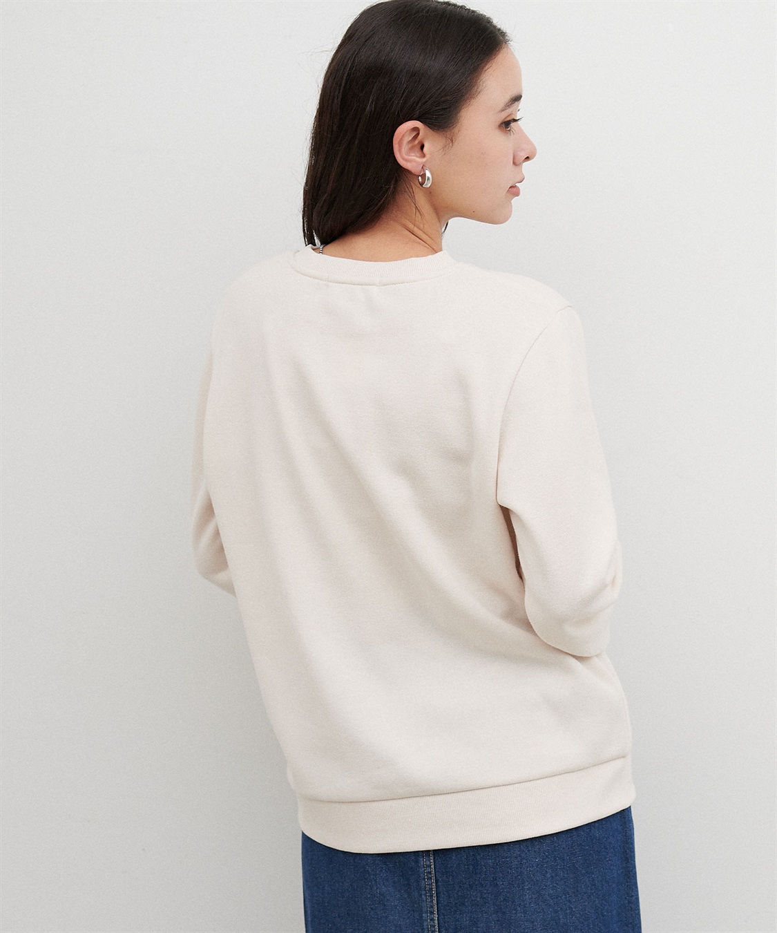 Life Style by cross marche 【miffy/ミッフィー】胸刺繍デザイン裏起毛プルオーバー（別注）_sub_3