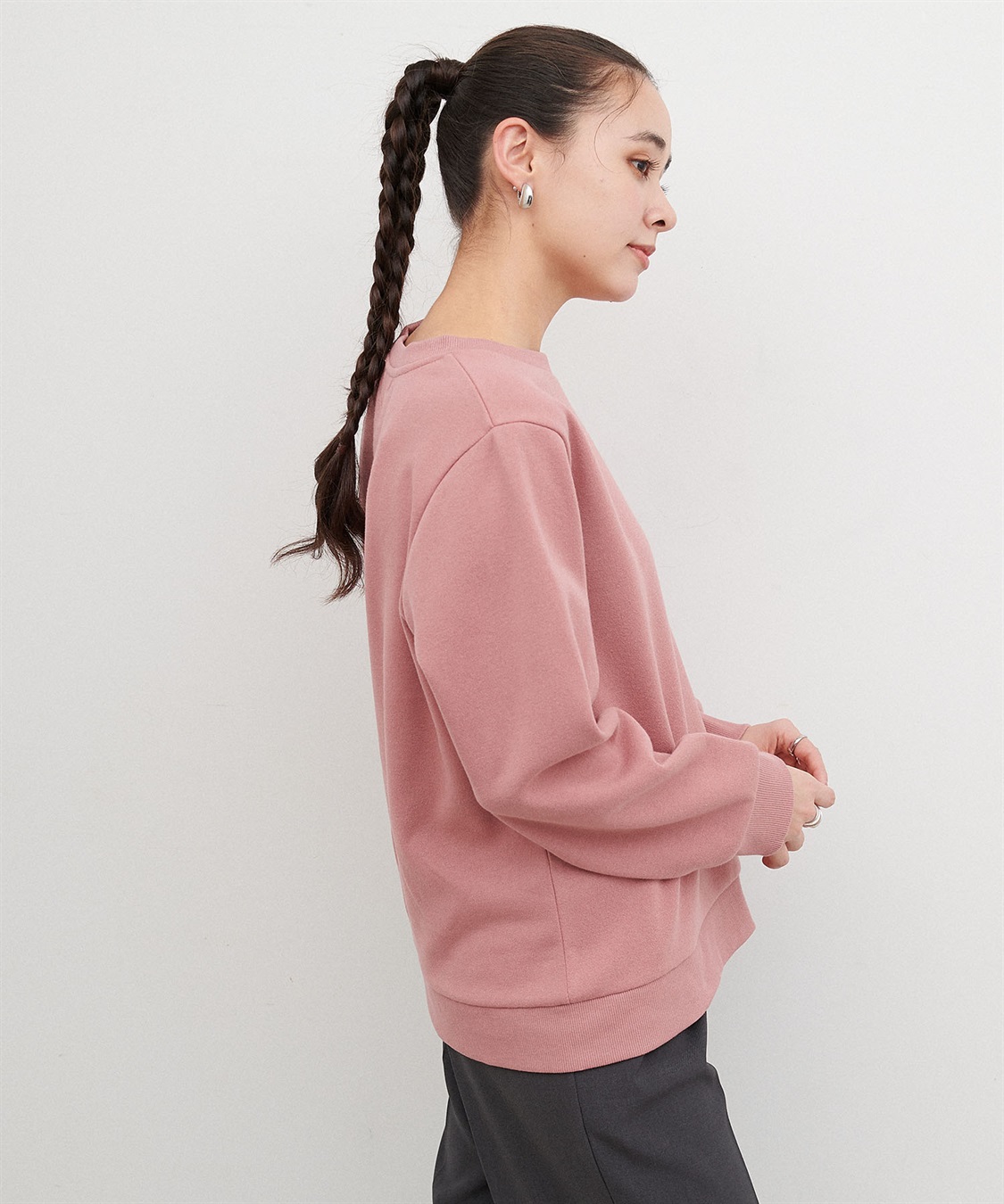 Life Style by cross marche 【miffy/ミッフィー】胸刺繍デザイン裏起毛プルオーバー（別注）_sub_16