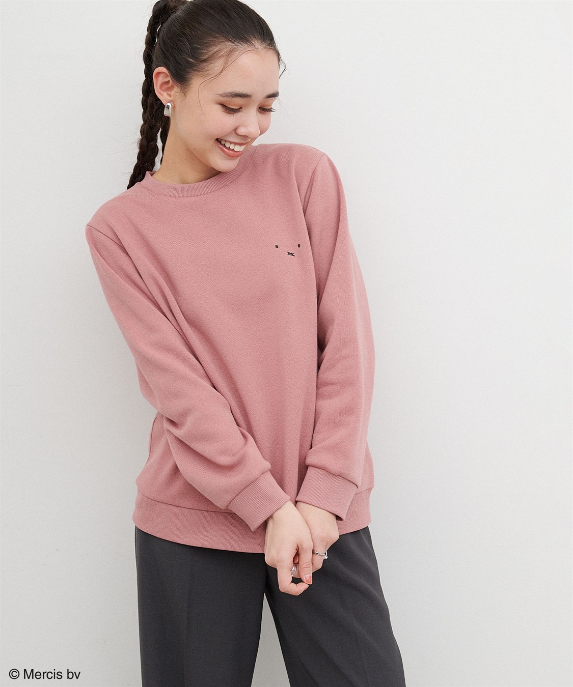 Life Style by cross marche 【miffy/ミッフィー】胸刺繍デザイン裏起毛プルオーバー（別注）_sub_19