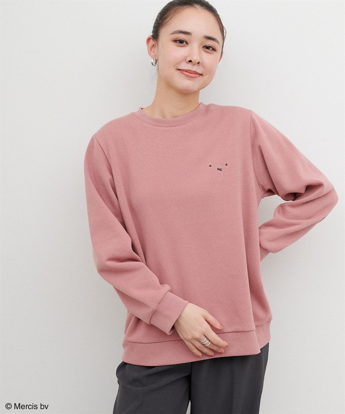 Life Style by cross marche 【miffy/ミッフィー】胸刺繍デザイン裏起毛プルオーバー（別注）_sub_20