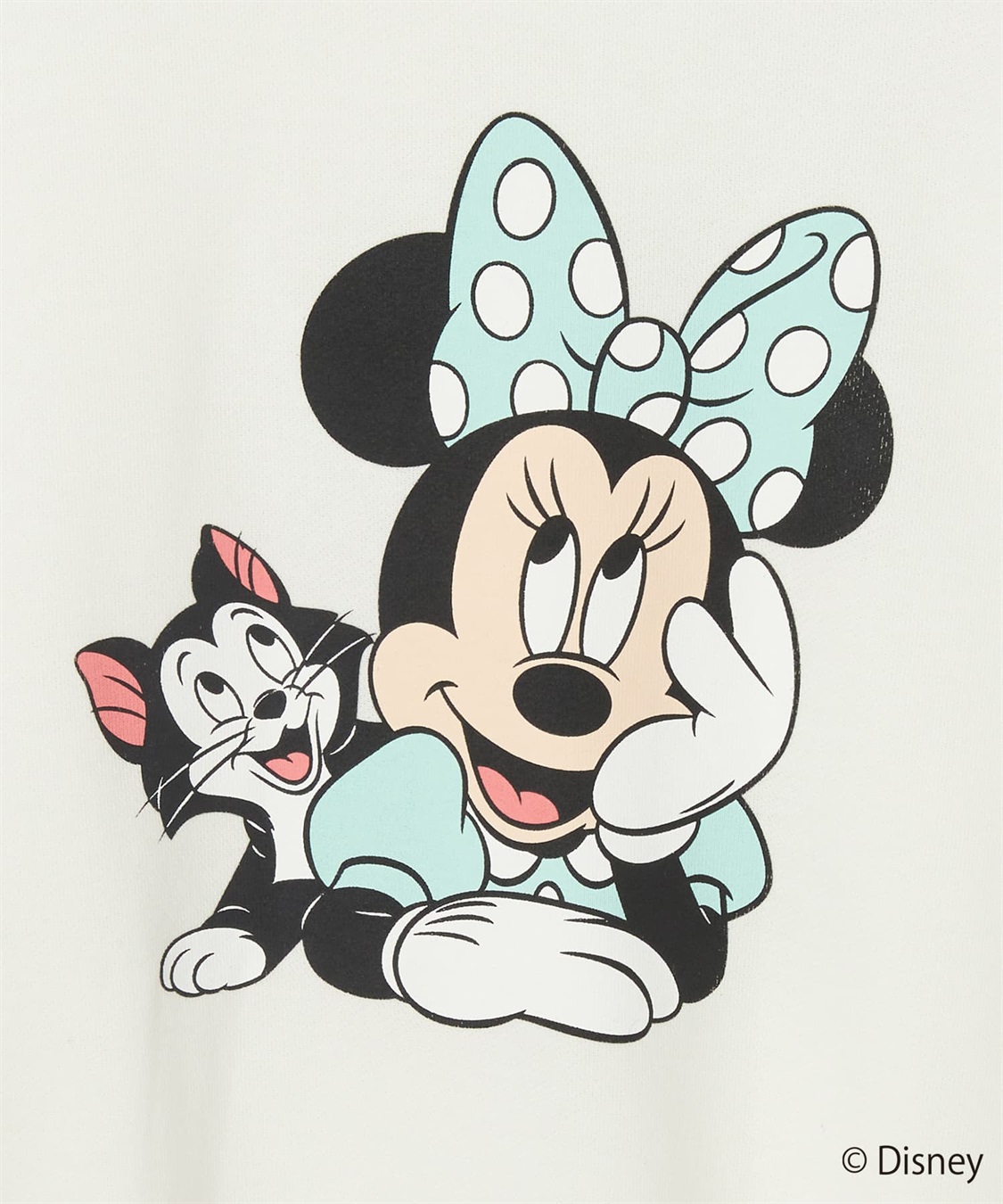 chara station 【Disney/ディズニー】Minnie Mouse/ミニーマウス裏毛ドロップショルダープリントスウェットプルオーバー_sub_30