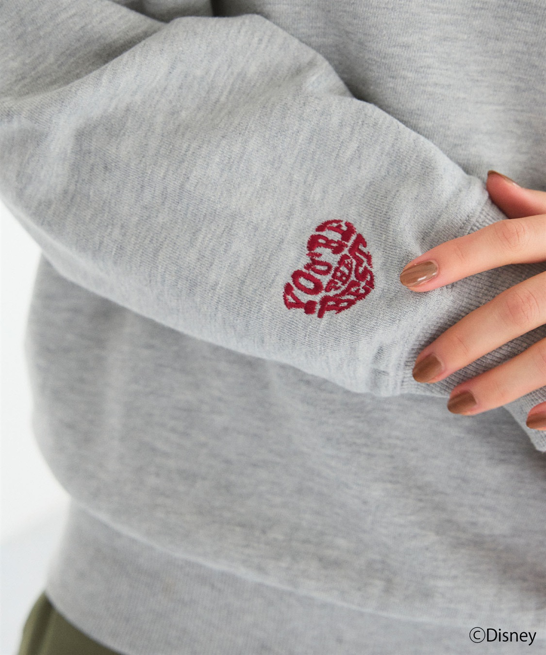 chara station 《Disney/ディズニー》ミッキーマウスハートバックプリントスウェットトレーナー_sub_19