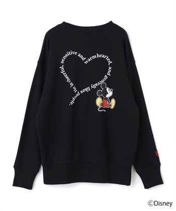 Life Style by cross marche 《Disney/ディズニー》ミッキーマウスハートバックプリントスウェットトレーナー_subthumb_21