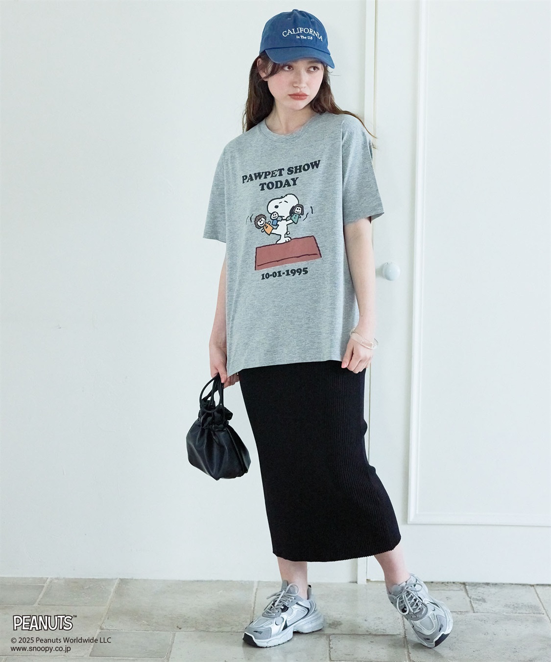 chara station 【PEANUTS/ピーナッツ】SNOOPY/スヌーピー PAWPET SHOW TODAY半袖プリントTシャツ_sub_5