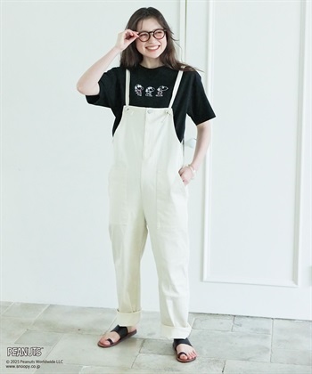 chara station 【PEANUTS/ピーナッツ】SNOOPY/スヌーピー3パターンフロントデザイン半袖Tシャツ_subthumb_9