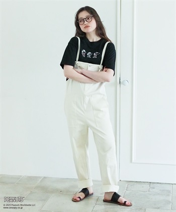 chara station 【PEANUTS/ピーナッツ】SNOOPY/スヌーピー3パターンフロントデザイン半袖Tシャツ_subthumb_10