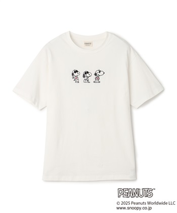 chara station 【PEANUTS/ピーナッツ】SNOOPY/スヌーピー3パターンフロントデザイン半袖Tシャツ_subthumb_23