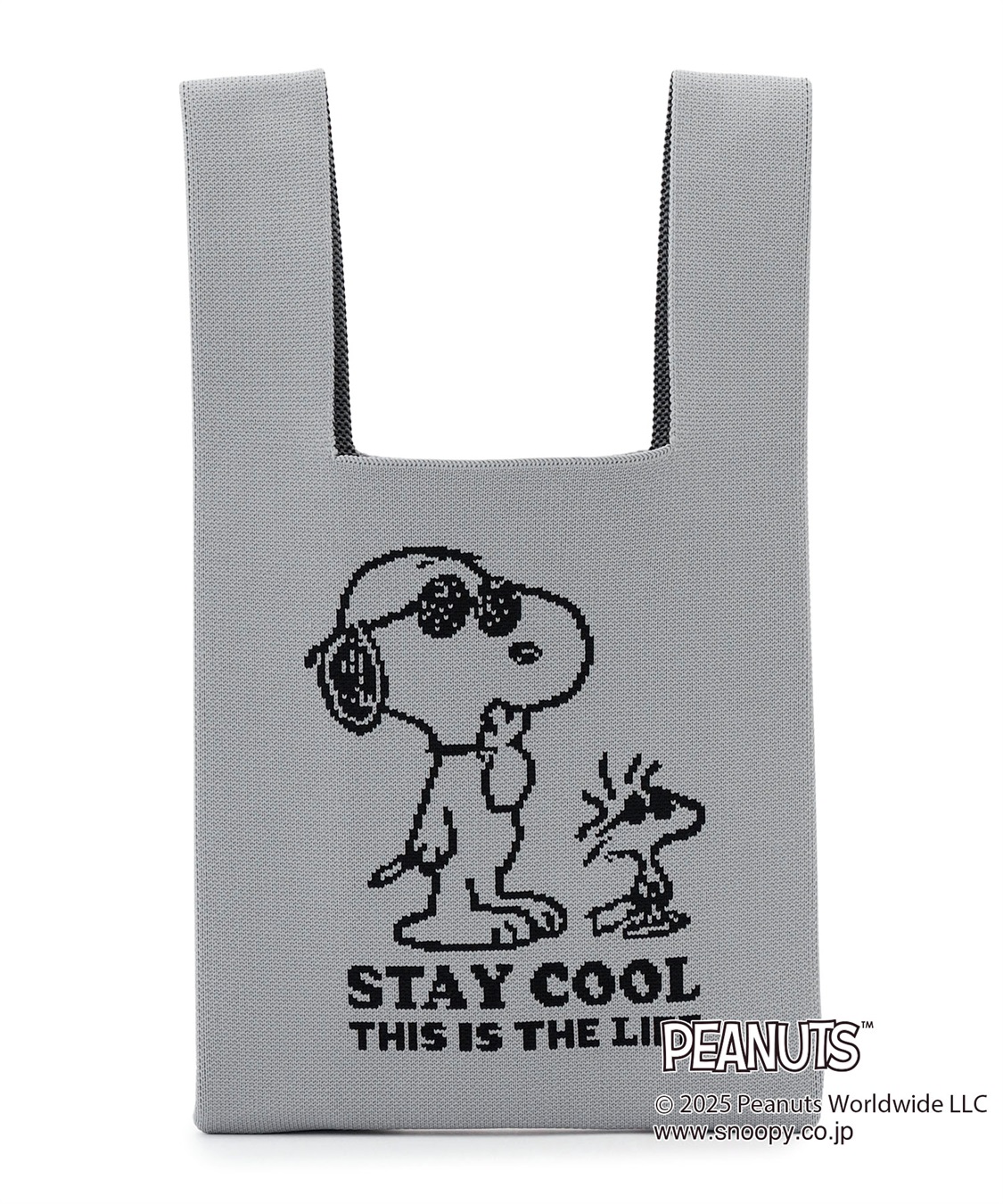 chara station 【PEANUTS/ピーナッツ】スヌーピー&ウッドストック　マルシェニットトートバッグ_sub_21