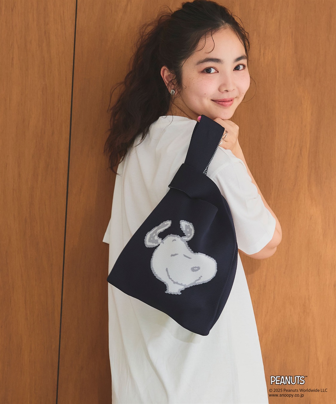 chara station 【PEANUTS/ピーナッツ】SNOOPY/スヌーピー ミニトートバッグ_sub_3