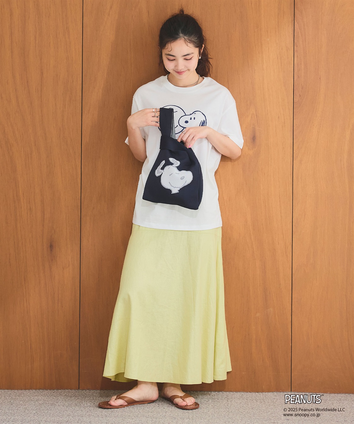chara station 【PEANUTS/ピーナッツ】SNOOPY/スヌーピー ミニトートバッグ_sub_4