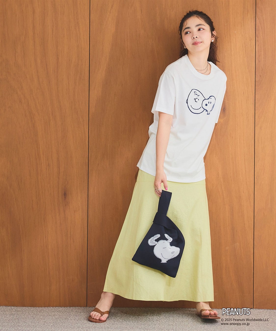 chara station 【PEANUTS/ピーナッツ】SNOOPY/スヌーピー ミニトートバッグ_sub_5