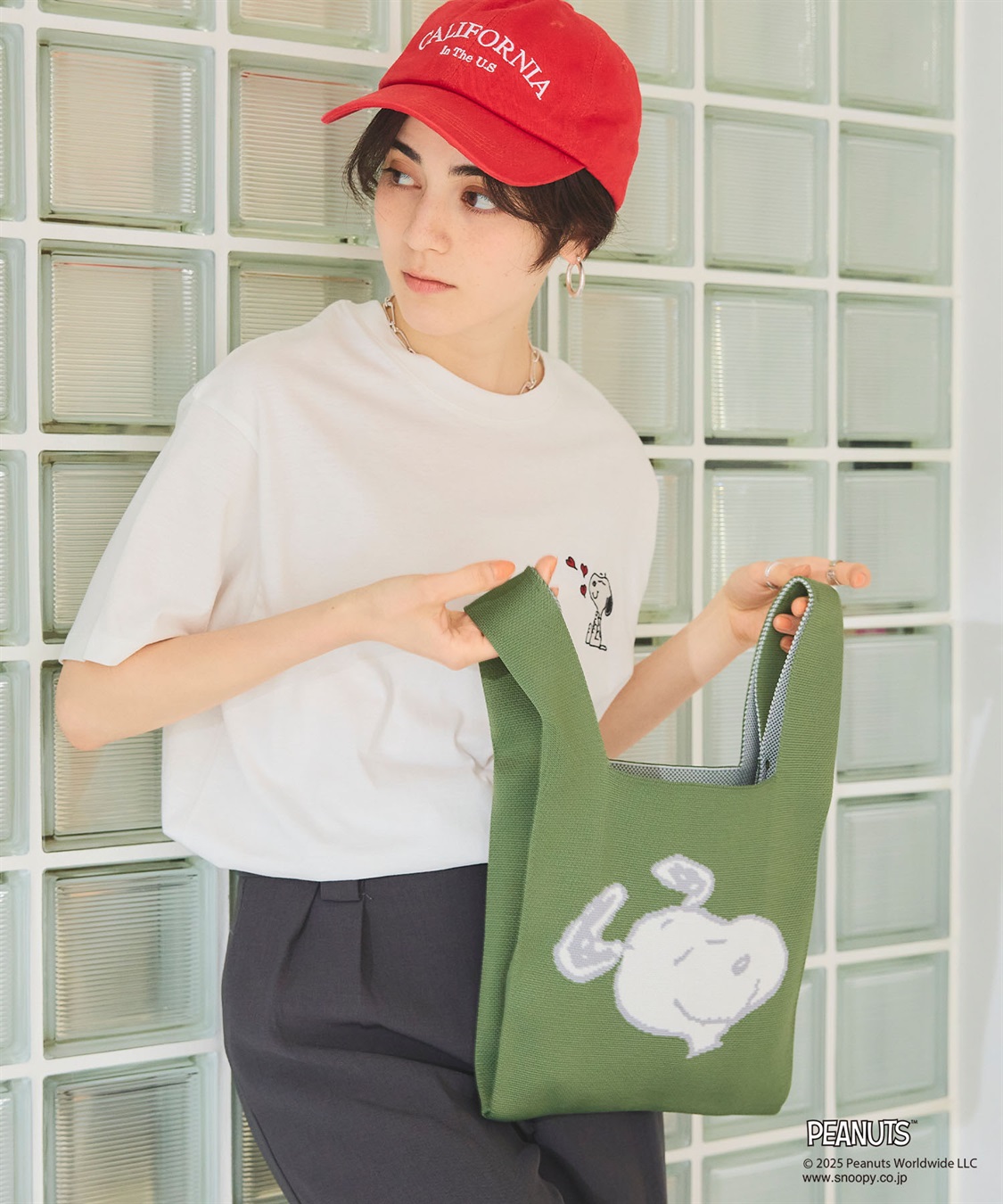 chara station 【PEANUTS/ピーナッツ】SNOOPY/スヌーピー ミニトートバッグ_sub_10
