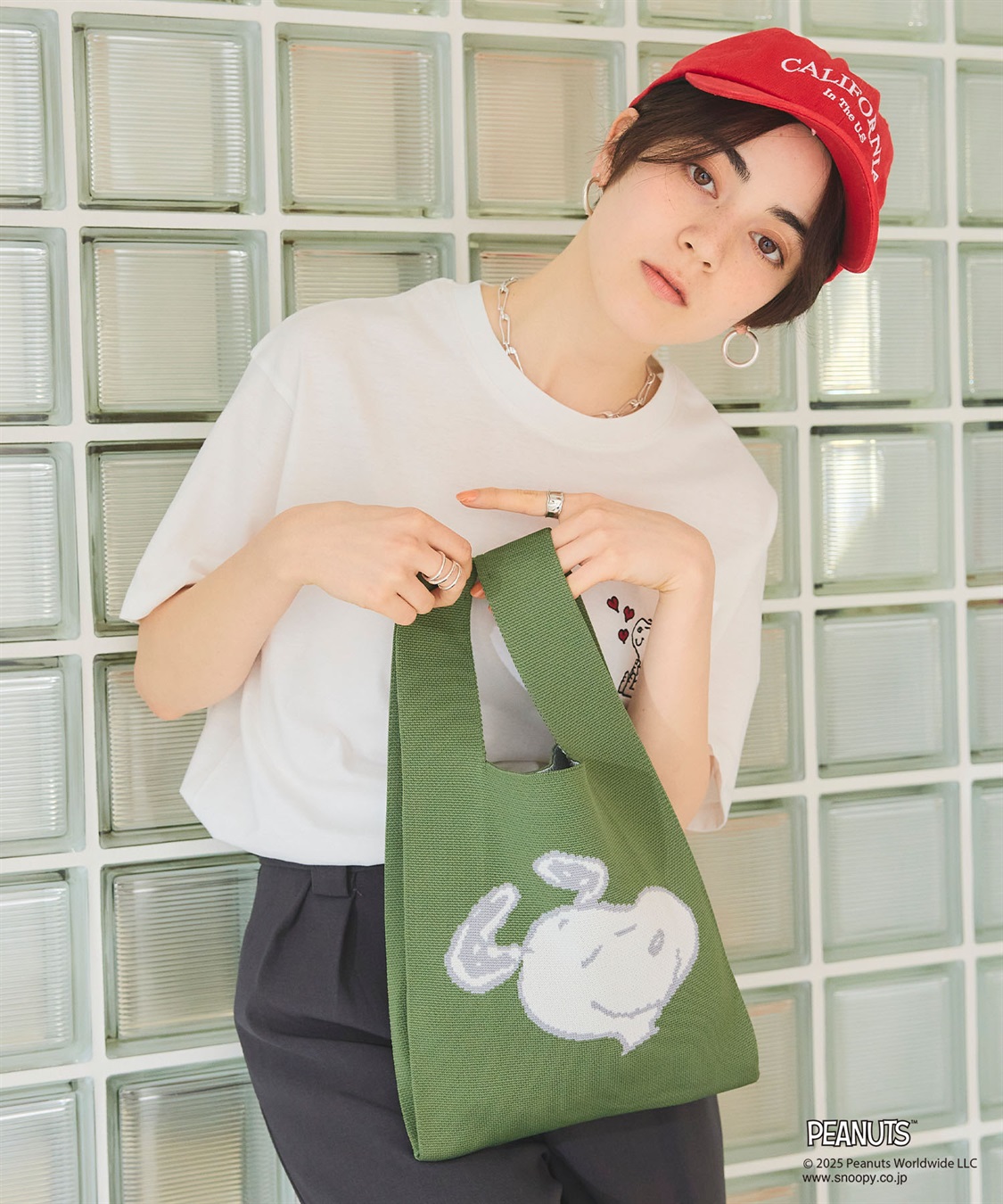 chara station 【PEANUTS/ピーナッツ】SNOOPY/スヌーピー ミニトートバッグ_sub_12