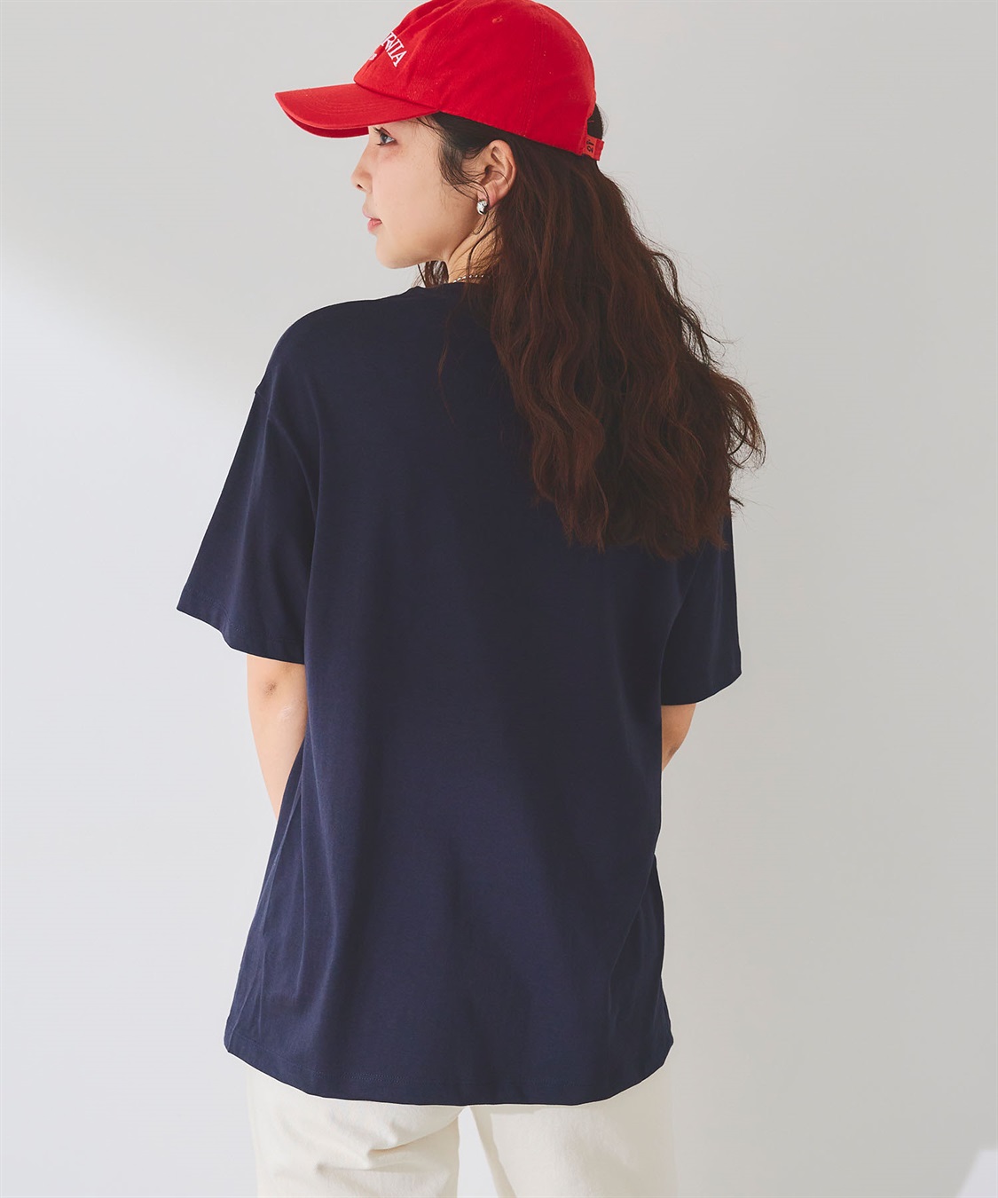 chara station 【PEANUTS/ピーナッツ】SNOOPY/スヌーピー浮き輪プリント半袖Tシャツ_sub_5