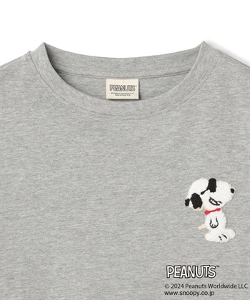 chara station 【PEANUTS/ピーナッツ】スヌーピー/SNOOPY サガラ刺繍ロンT_subthumb_25