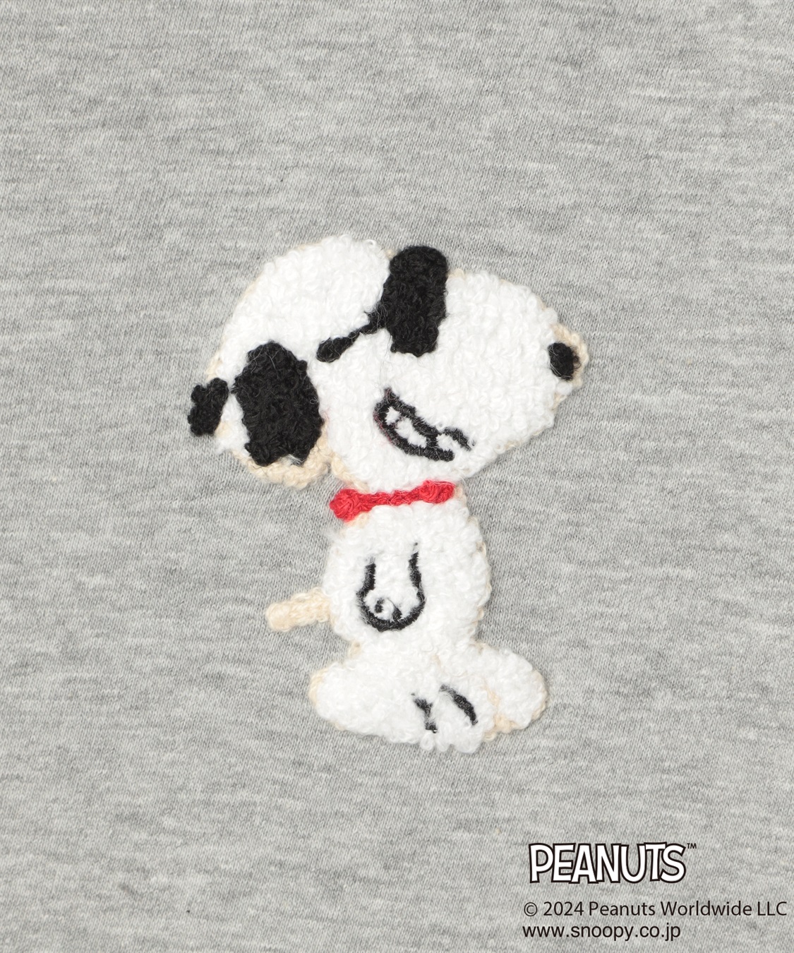 chara station 【PEANUTS/ピーナッツ】スヌーピー/SNOOPY サガラ刺繍ロンT_sub_28