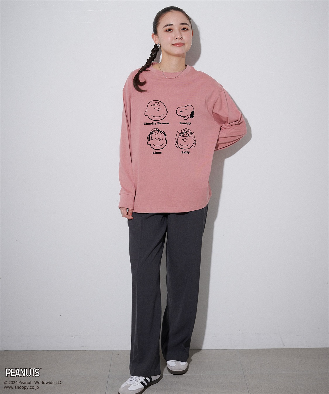 Life Style by cross marche 【PEANUTS/ピーナッツ】スヌーピー/SNOOPY フロッキープリントロンT_sub_14