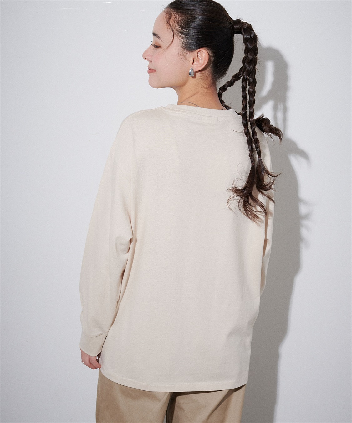 Life Style by cross marche 【PEANUTS/ピーナッツ】スヌーピー/SNOOPY フロッキープリントロンT_sub_20