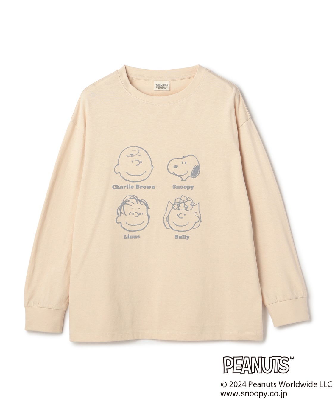 Life Style by cross marche 【PEANUTS/ピーナッツ】スヌーピー/SNOOPY フロッキープリントロンT_sub_23