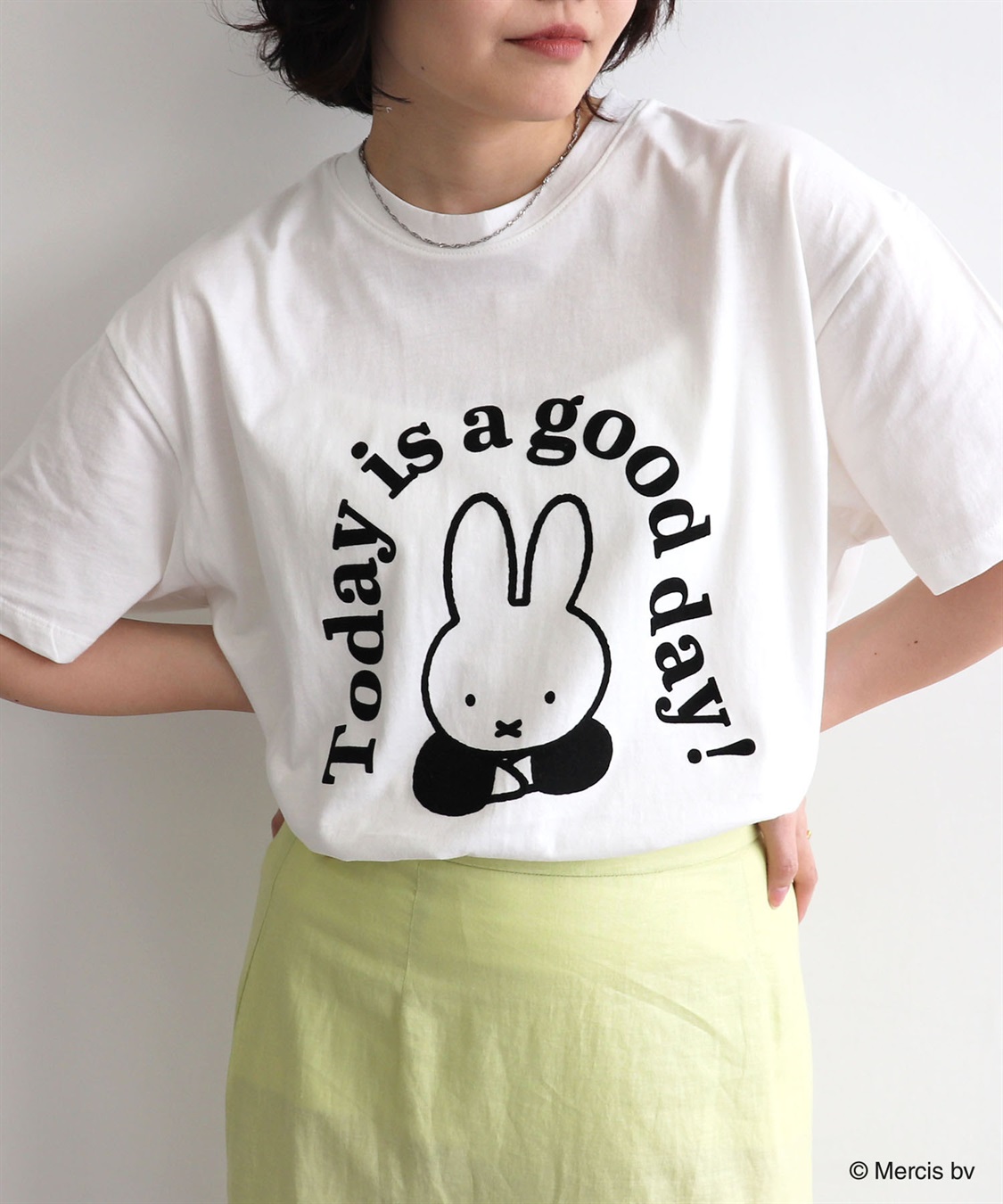 Life Style by cross marche 【miffy/ミッフィー】英字プリント半袖Tシャツ_sub_2