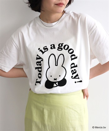Life Style by cross marche 【miffy/ミッフィー】英字プリント半袖Tシャツ_subthumb_2