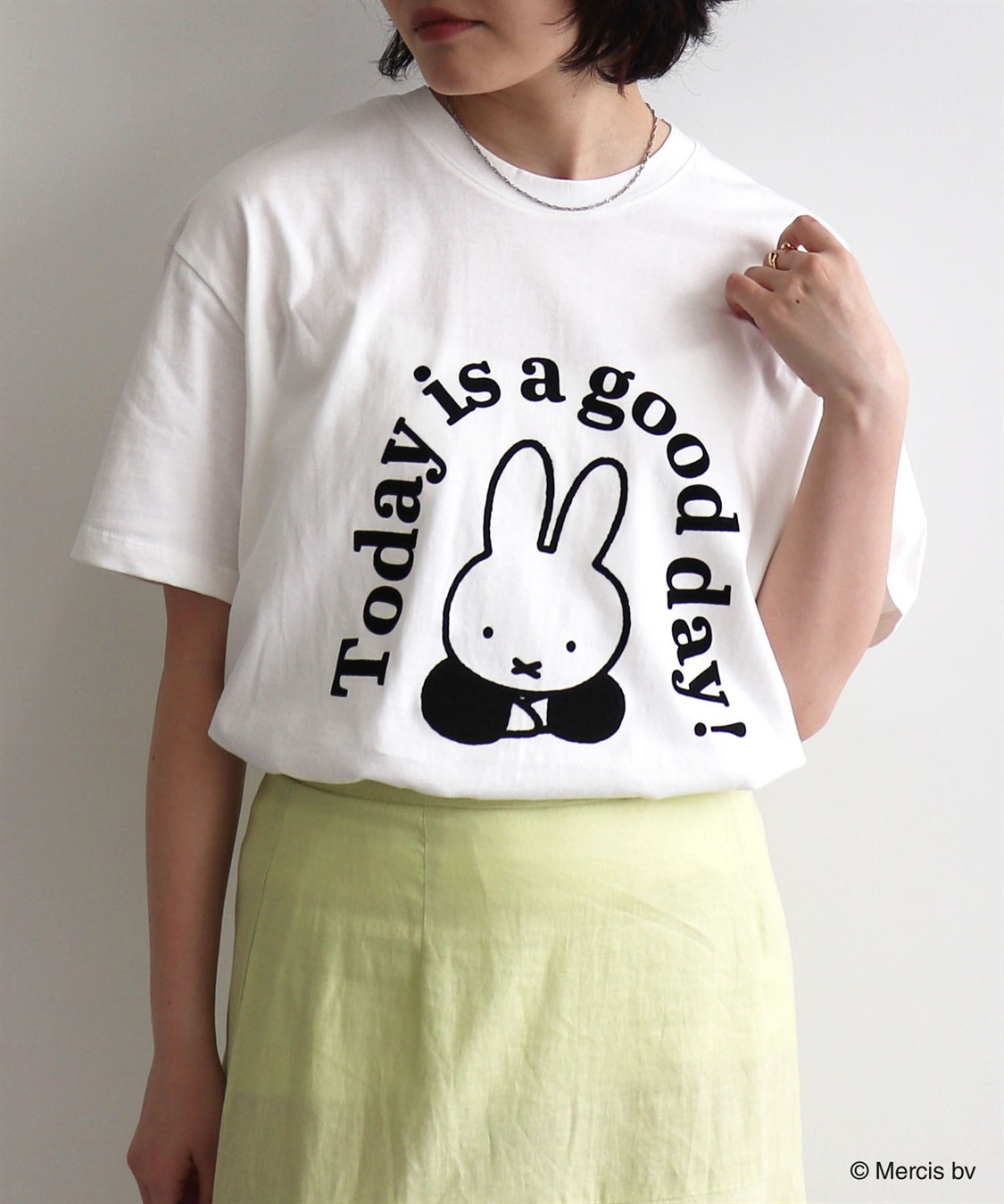 Life Style by cross marche 【miffy/ミッフィー】英字プリント半袖Tシャツ_sub_7