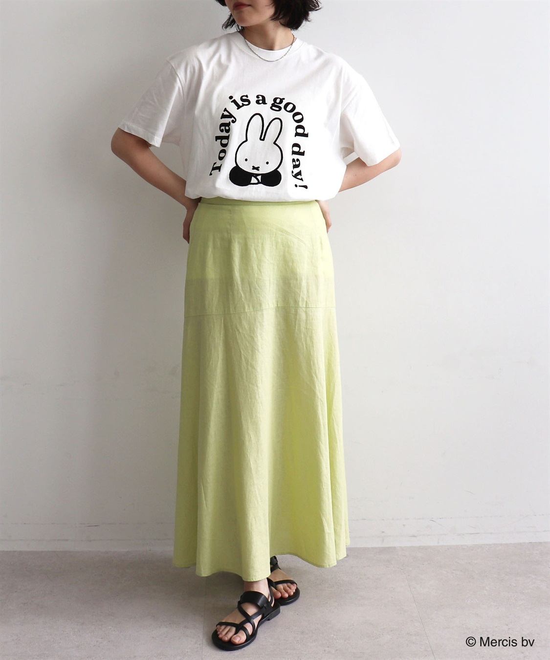 Life Style by cross marche 【miffy/ミッフィー】英字プリント半袖Tシャツ_sub_10