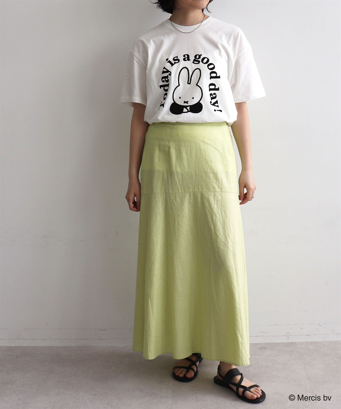 Life Style by cross marche 【miffy/ミッフィー】英字プリント半袖Tシャツ_sub_11