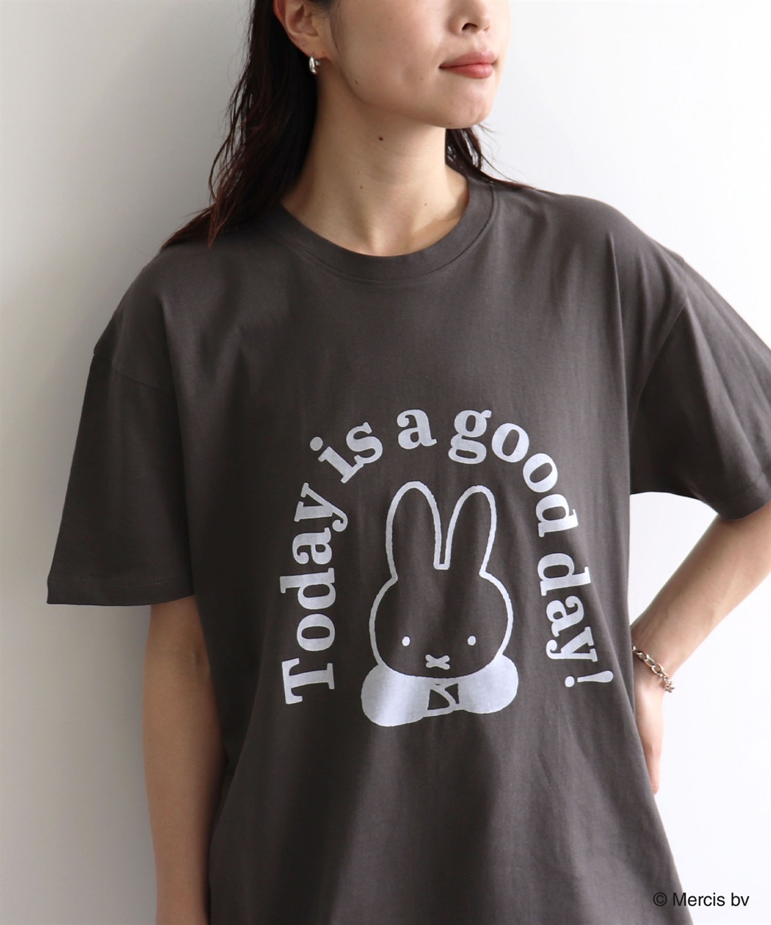 Life Style by cross marche 【miffy/ミッフィー】英字プリント半袖Tシャツ_sub_12