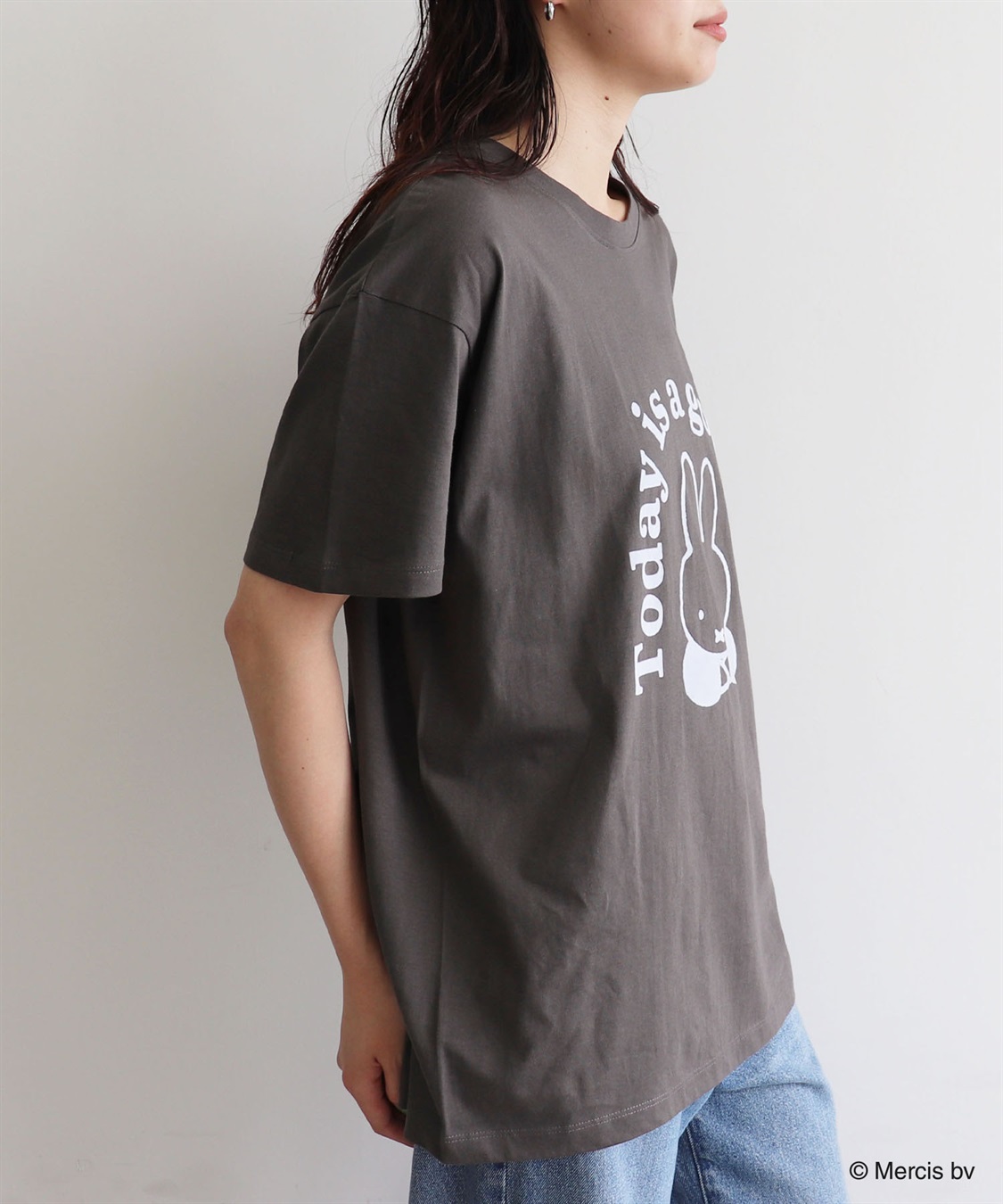 Life Style by cross marche 【miffy/ミッフィー】英字プリント半袖Tシャツ_sub_15