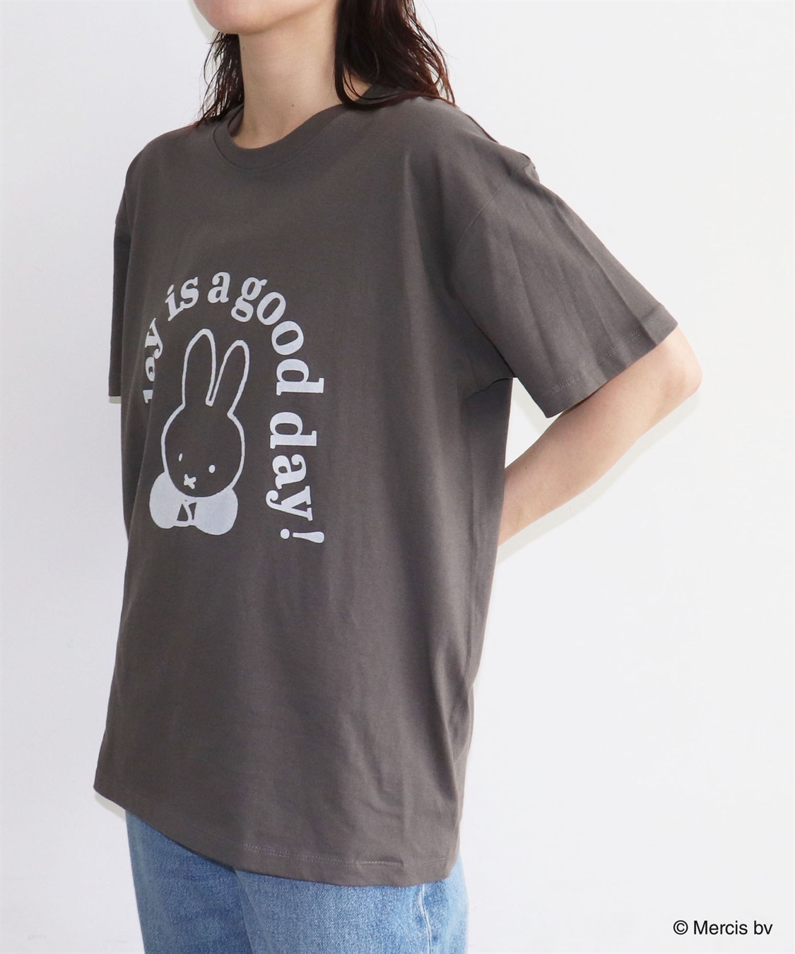 Life Style by cross marche 【miffy/ミッフィー】英字プリント半袖Tシャツ_sub_16