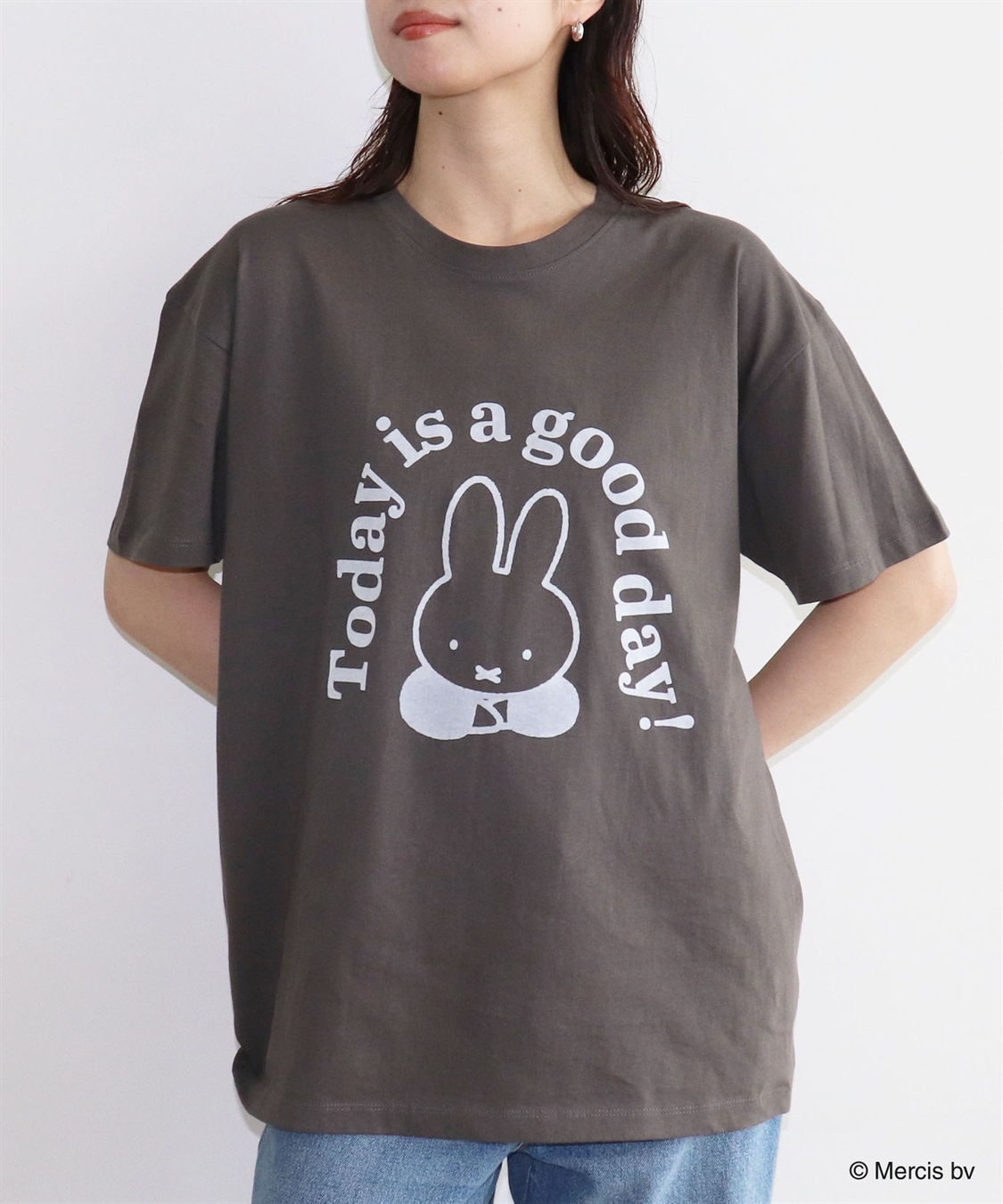 Life Style by cross marche 【miffy/ミッフィー】英字プリント半袖Tシャツ_sub_17