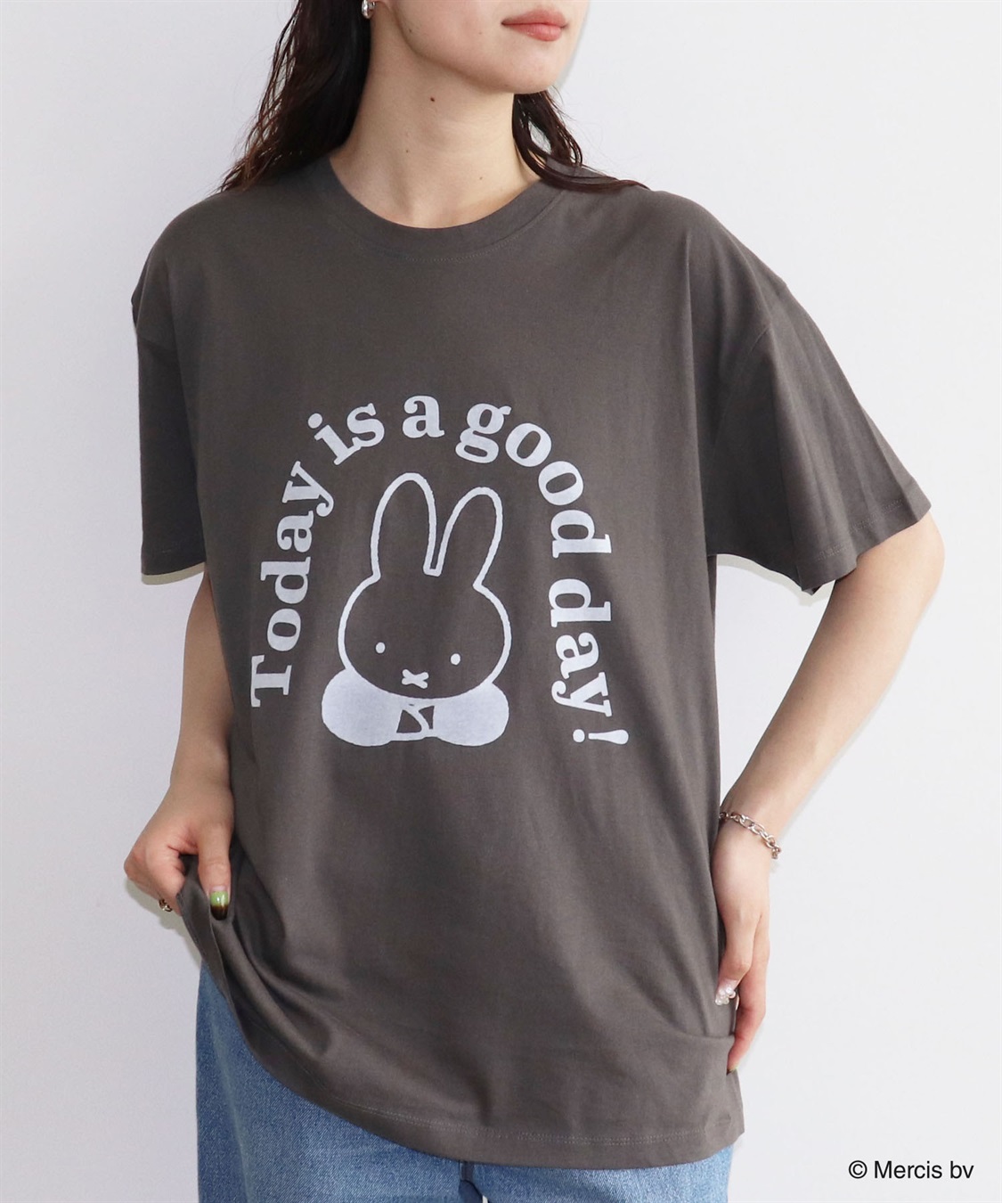 Life Style by cross marche 【miffy/ミッフィー】英字プリント半袖Tシャツ_sub_18